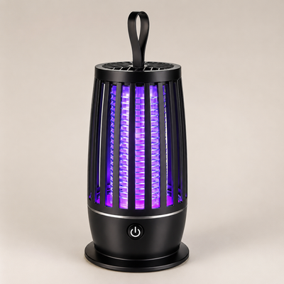 2-in-1 Insektenlampe mit UV-Licht & Nachtlicht